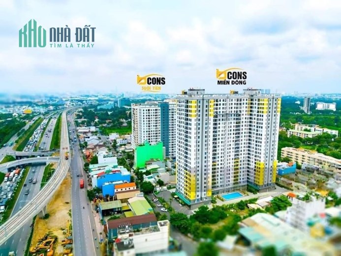 BÁN GẤP CĂN 2PN 2WC GIÁ RẺ NHẤT BCONS MIỀN ĐÔNG