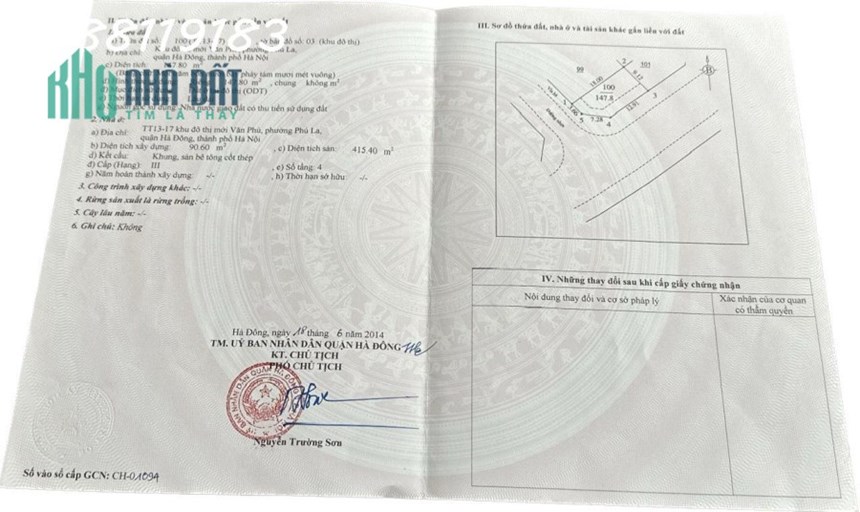 Chính chủ cần bán gấp nhà ở KĐT mới Văn Phú, Phú La, Hà Đông, Hà Nội.