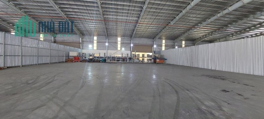 Kho 1500m2 tại KCN HIệp Phước, đầy đủ giấy phép, kho chuẩn khu công nghiệp