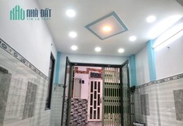 BÁN NHÀ HẺM ĐƯỜNG SỐ 6, P7 GV 22.8M2 GIÁ 2TY 7 CÒN TL