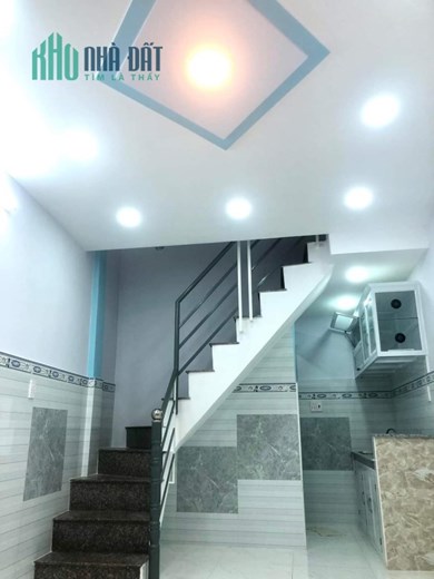 BÁN NHÀ HẺM ĐƯỜNG SỐ 6, P7 GV 22.8M2 GIÁ 2TY 7 CÒN TL