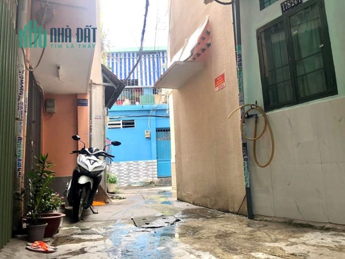 BÁN NHÀ HẺM ĐƯỜNG SỐ 6, P7 GV 22.8M2 GIÁ 2TY 7 CÒN TL