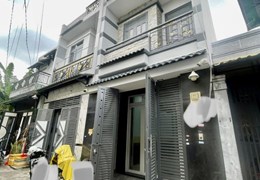 Bán nhà 2 mặt hẻm xe hơi trước sau đường số 14 Lê Văn Quới Bình Tân 4x17 trệt 2 lầu nhà mới gần ngã