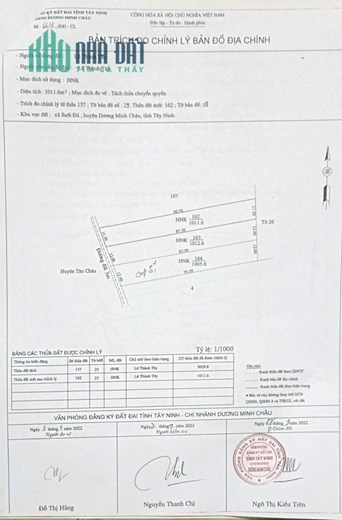 ĐẤT ĐẸP - GIÁ TỐT - Cần Bán Nhanh Lô Đất Vị Trí Đắc Địa Tại  Tây Ninh