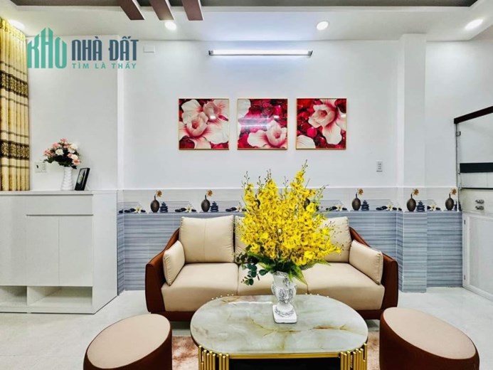 Bán Nhà Thống Nhất Gò Vấp Tặng Nội Thất Hẻm Xe Hơi 3 Tỷ 6