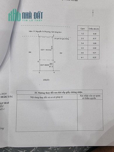 CHÍNH CHỦ CẦN BÁN NHÀ MẶT TIỀN VỊ TRÍ ĐẸP - GIÁ TỐT  Tại Phường Thành Công, TP. Buôn Ma Thuột