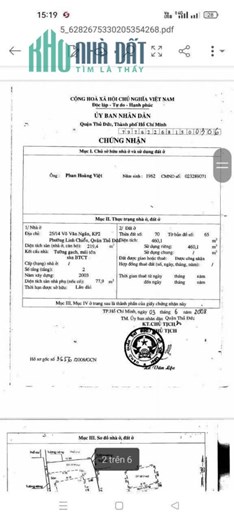 Bán gấp hoặc cho thuê nhà ngay trung tâm chợ Thủ Đức diện tích lớn.