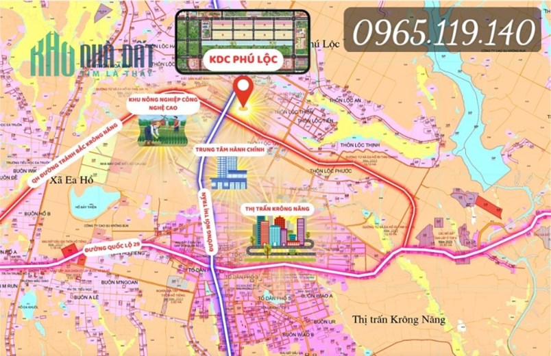 Đất nằm giữa Trung Tâm Phú Lộc chỉ 6xxtriệu