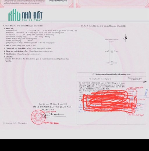 Bán Lô đất D2-17, khu dân cư 1B, xã điện Ngọc, huyện Điện bàn, CÁCH ĐẠI HỌC FPT ĐÀ NẴNG 100M