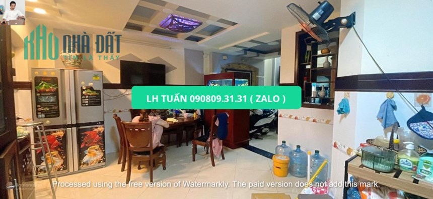3131-Bán nhà 4 tầng, 5.8x11m, 60m2, giá chỉ 5 tỷ 850 , Phường 11, Quận 3, gần Trường Sa