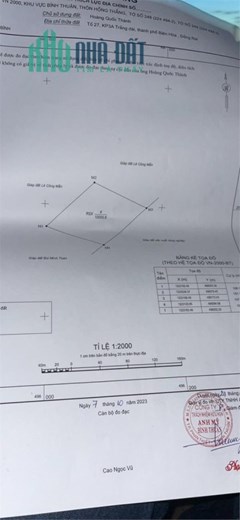 Đất Đẹp - Giá Tốt - Chính Chủ Cần Bán Lô Đất Vị Trí Đẹp Tại  Xã Hòa Thắng, Bắc Bình, Bình  Thuận