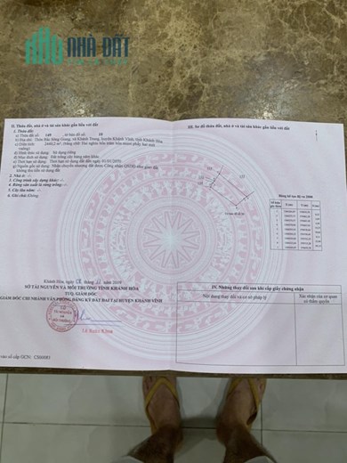 SỞ HỮU NGAY LÔ ĐẤT MẶT ĐƯỜNG ĐẸP  Tại  Khánh Vĩnh , huyện Khánh Vĩnh, tỉnh Khánh Hòa