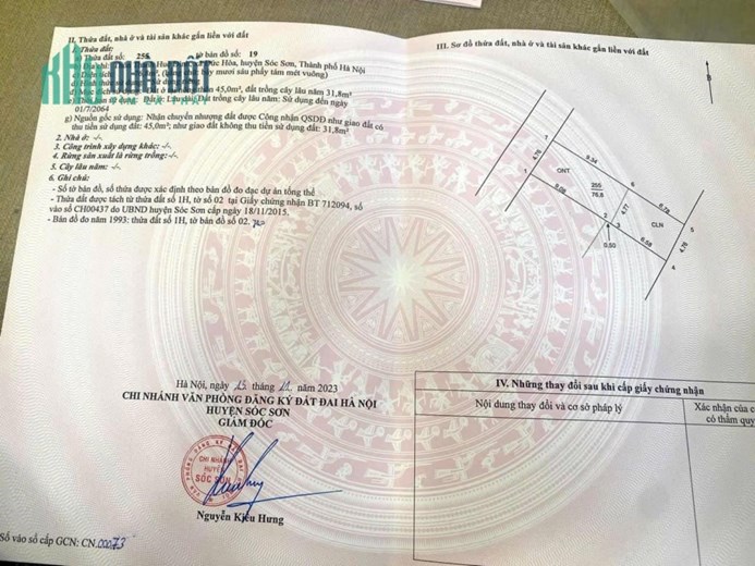 Chính Chủ Cần Bán 76m2 Thanh Huệ, Đức Hòa, Sóc Sơn, Hà Nôi. Lh 0963886233