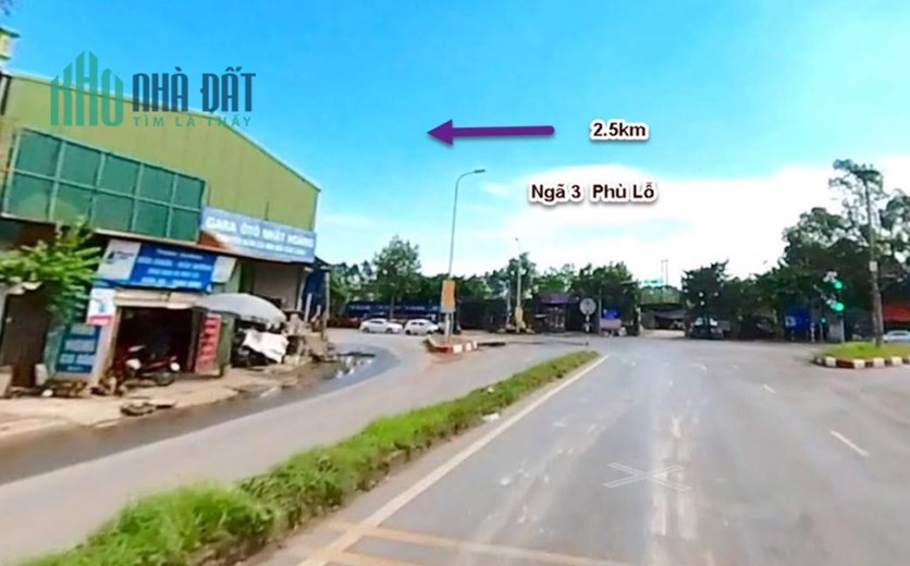 Đất QL3 Dược Hạ đi Thái Nguyên cách ngã ba Phù Lỗ 2.5km giá tốt