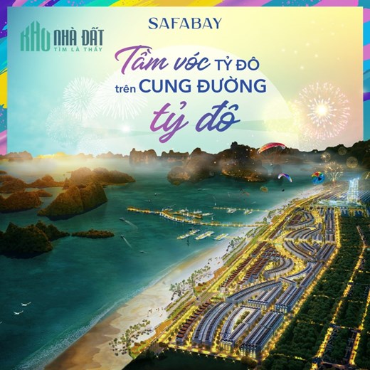 Đất nền Trung tâm Thành phố Cẩm Phả - Safabay Cẩm Phả chỉ 1.3 tỷ