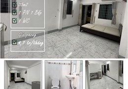 *****Phòng trọ Bạch Đằng, 35m2, Ban công, Cửa sổ