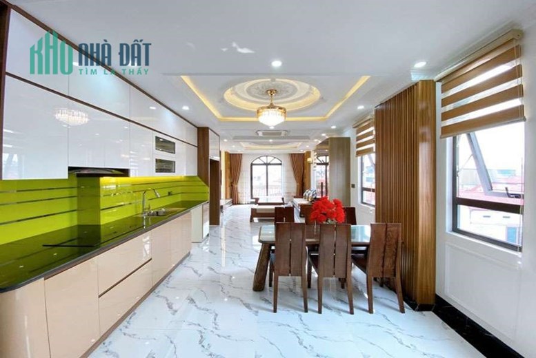 Hoa Lâm, Việt Hưng, nhà đẹp lung linh xây mới, gara oto vào, ngõ nông, 60m2x 5t, 7 tỷ 6