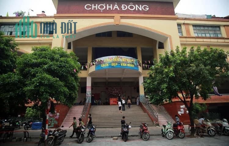 Mặt Chợ Hà Đông, Vỉa Hè đá bóng 10m, kinh doanh sầm uất