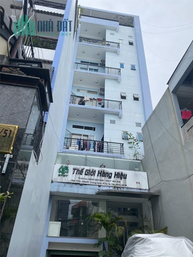Thanh lý tài sản 406/51 Cộng Hòa, P.13, Tân Bình - 280m2, 10 tầng, 38 tỷ