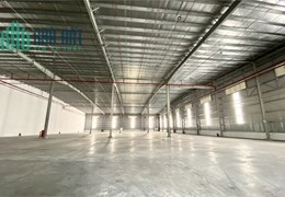 cho thuê kho lưu hàng hóa, sản xuất công nghiệp nhẹ. DT thuê đa dạng