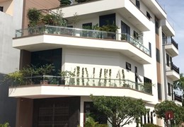 Cho thuê nhà chính chủ Mới căn góc 86m2x5T- KD, VP, Thái Hà-18tr