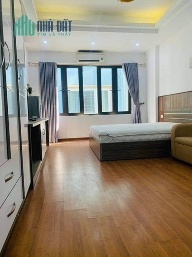 Bán tòa Apartment 81m 9 tầng thang máy MT4m phố Nguyễn Thị Định khu vực sầm uất kinh doanh lý tưởng