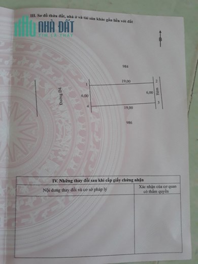 CHÍNH CHỦ CẦN BÁN LÔ ĐẤT TÁI ĐỊNH CƯ Đẹp Tại Phường 9, TP Vĩnh Long, Vĩnh Long