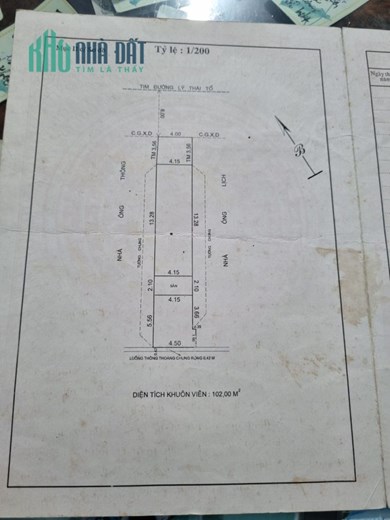 Bán Nhà Mặt Tiền Lý Thái Tổ P. Nguyễn Văn Cừ Quy Nhơn , 102m2 , Gác Lỡ , Giá 12 Tỷ 500Tr