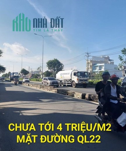 Mặt Tiền 27000m2 QL22 có 108 tỷ Tân An Hội Củ Chi TP.HCM