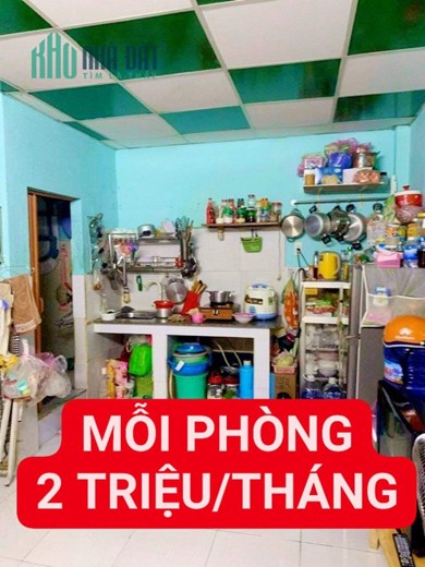 Dãy trọ 16 phòng - Hẻm ôtô, Vườn Lài, An Phú Đông, Quận 12 - ngang 10.6m - Chỉ 10 tỷ 79