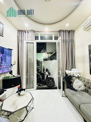 Nhà bán,2tầng,5x12m2,hẻm oto,nơ trang long,bình thạnh,giá:4,2t