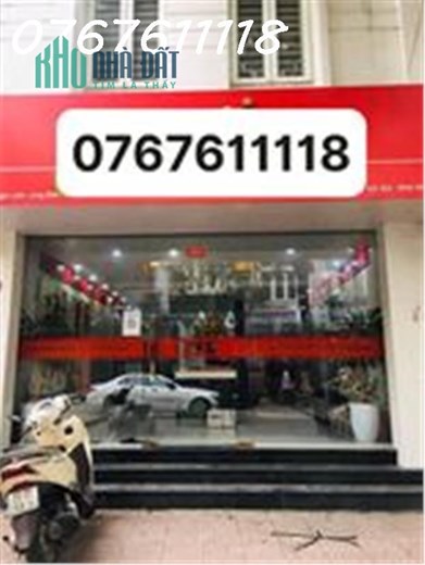 Mặt phố Ngọc Lâm, kd sầm uất,cho thuê 30tr/1 tháng,60m*4T,MT4.5m,15 tỷ