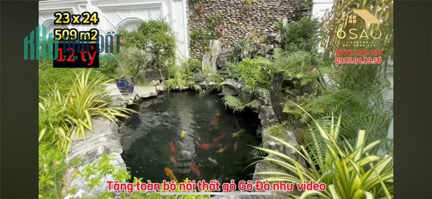 Giảm 2 tỷ bán gấp biệt thự 509m2 tại thị Xã Bến Cát - Bình Dương