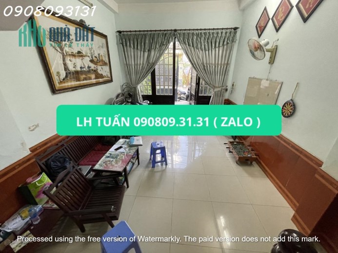 3131-Trung tâm Q10 - hẻm 5m - Thành Thái - 61m2 - ngang 4m nở hậu Giá 6 tỷ 4 (TL)