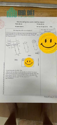 54m 4.1m x  13.5m 3 tầng 3 PN - Đường  xe hơi 5 chỗ Hiệp Bình Chánh hơn 5 tỉ TL