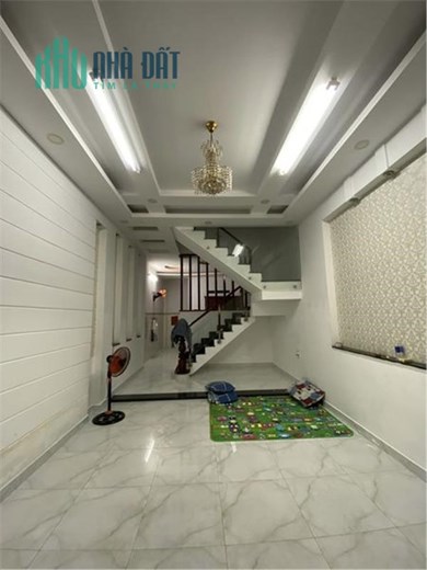 54m 4.1m x  13.5m 3 tầng 3 PN - Đường  xe hơi 5 chỗ Hiệp Bình Chánh hơn 5 tỉ TL