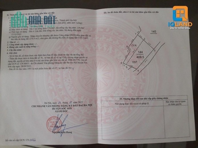 130m mà giá chỉ hơn 600tr tại Na Sơn-Hồng Kỳ-SS ô tô đỗ cửa