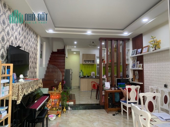 Mua Nhà Đón Xuân. Bán nhà 3 tầng Kiệt 6m Trưng Nữ Vương - Lê Đình Thám. Oto đậu 24/7
