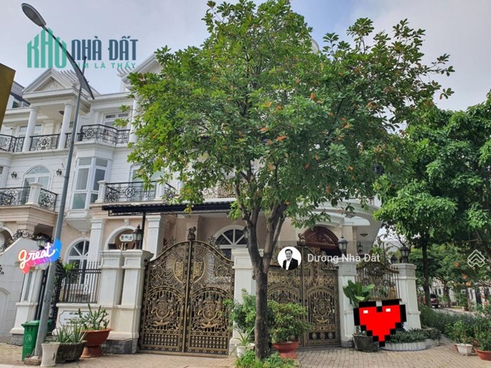 Biệt thự song lập Cityland Garden Hills - căn góc - nội thất gỗ đỏ - thang máy - sân vườn. Giá 51 tỷ