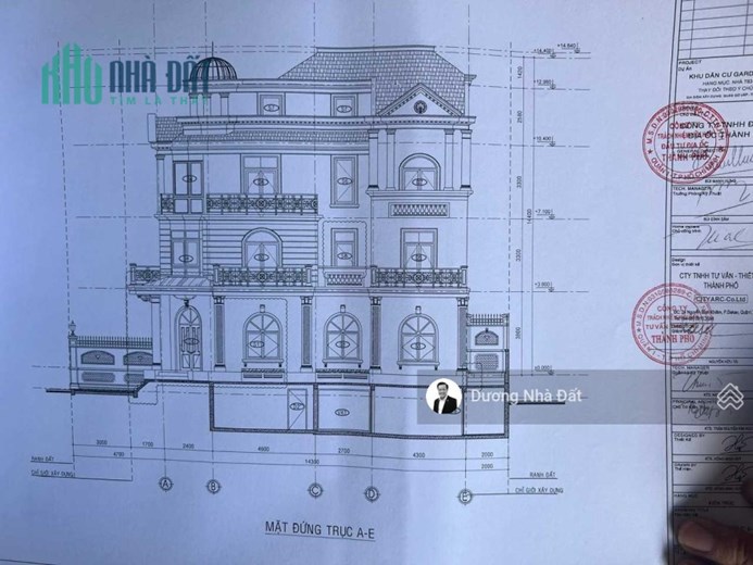 Biệt thự song lập Cityland Garden Hills - căn góc - nội thất gỗ đỏ - thang máy - sân vườn. Giá 51 tỷ