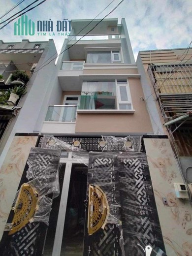 NHÀ ĐẸP - HẺM XH - GẦN LÊ THÚC HOẠCH - GIÁP TÂN PHÚ - QUẬN 6 - 4 TẦNG - 48M2 - CHỈ 4.9 TỶ