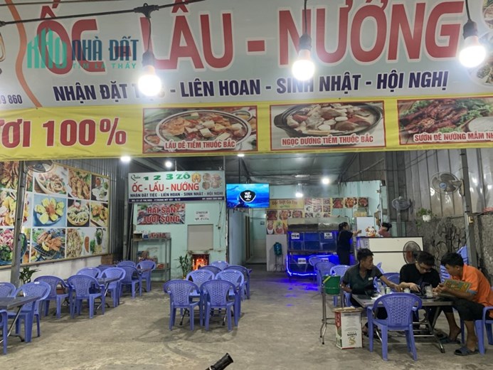 Quận 12  , Sang Quán Nhậu DT : 240 m2 ( 12m x 20m ) Gần Chợ , Sát Nhiều Kho Xưởng, Phòng
