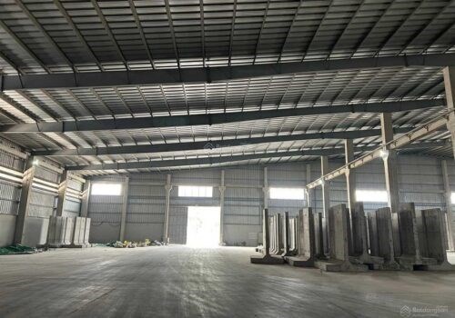 Cho thuê kho xưởng, mặt đường ĐT200, cụm công nghiệp Ngọc Long, Yên Mỹ, Hưng Yên