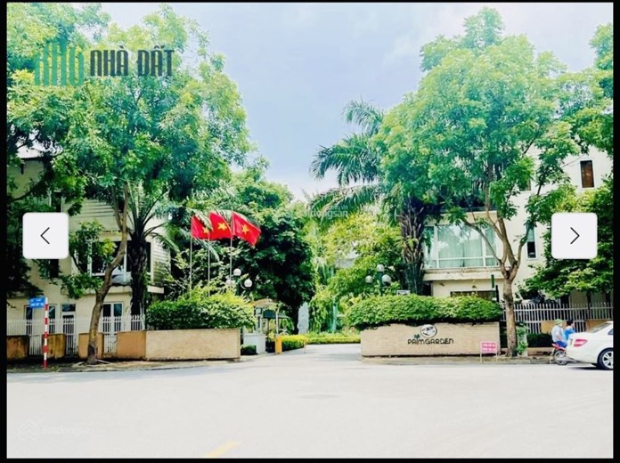 Bán Căn Biệt Thự Palm Qarden Việt Hưng 210m2 x 3 tầng, 4 phòng khép kín, mặt tiền bề thế, nội thất