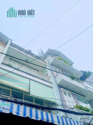 Bán nhà Hẻm oto Ngay lũy Bán Bích quận Tân Phú 83m2- 4T BTCT hơn 6 tỷ TL