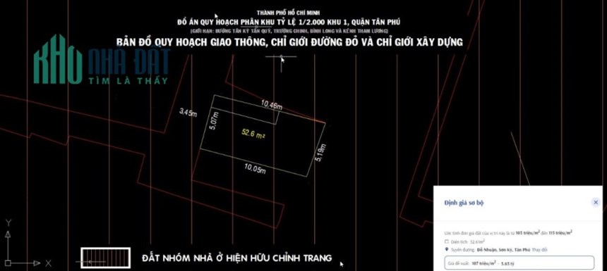 Bán nhà đường Bờ Bao Tân Thắng quận Tân Phú 5.2 x10 trệt 1 lầu nhà đẹp gần chợ Sơn Kỳ Eon Tân Phú.