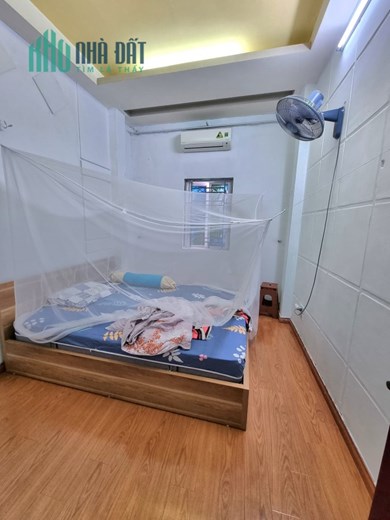 Bán Nhà Phố Pháo Đài Láng 43,1m2 x 5 tầng 5 phòng ngủ, mặt ngõ rộng ô tô tránh kinh doanh đỉnh cao,