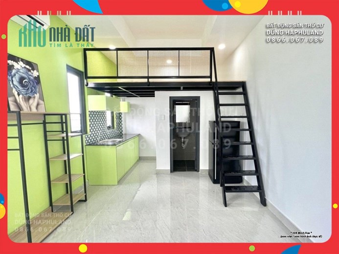 Q12. CHDV-KS 24P gần mặt tiền Lê Thị Riêng, thu nhập cao tới 90 triệu/tháng. 195m2, 6T (Hầm & T.Máy)