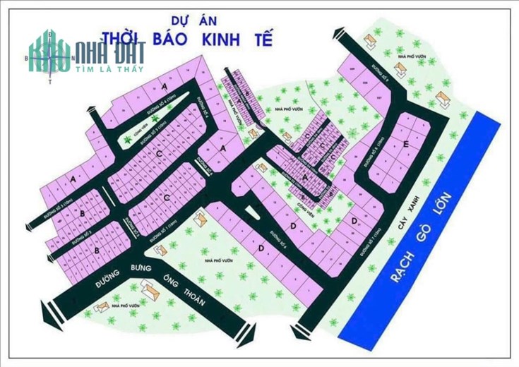 BÁN ĐẤT: KDC THỜI BÁO KINH TẾ- BƯNG ÔNG THOÀN, PHÚ HỮU, TP. THỦ ĐỨC