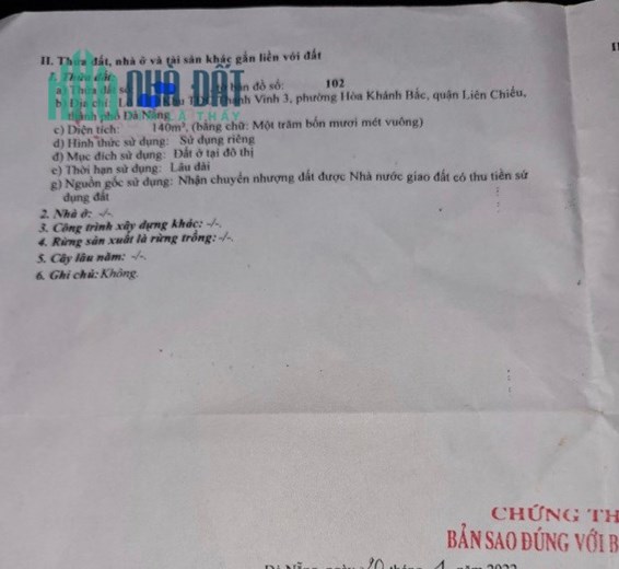 🔴💥Bán dãy trọ đường Sử Hy Nhan, Liên Chiểu, Đà Nẵng